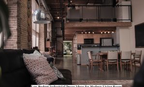 Low Budget Industrial Decor Ideas for Modern Living Room